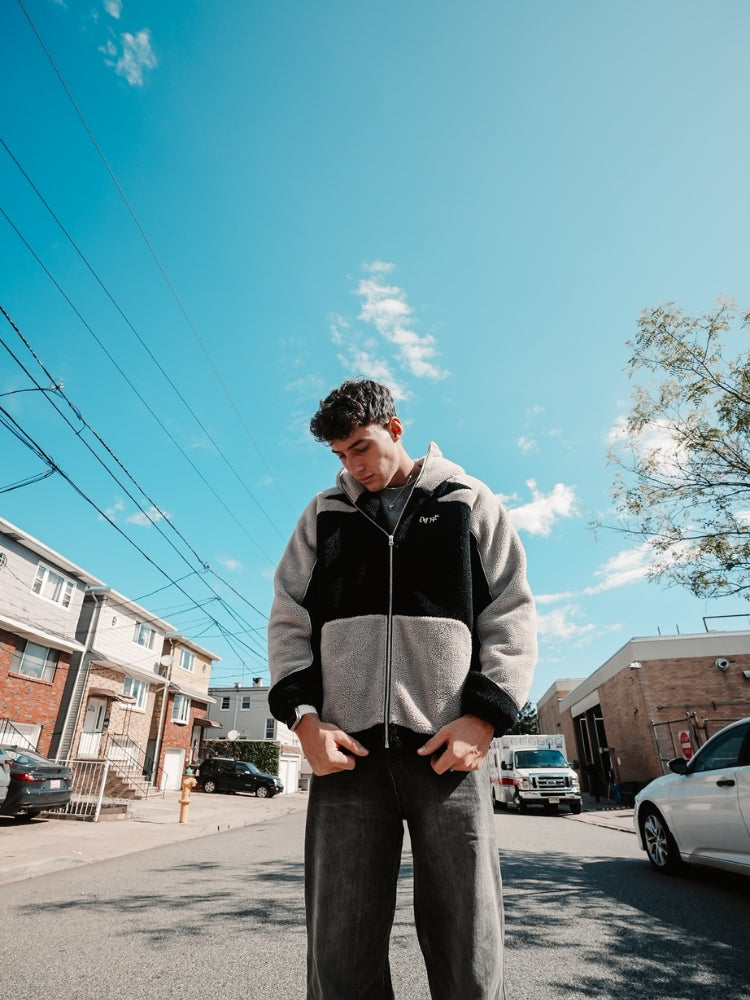 MyGarments - Dark & Light Brown Sherpa Ninja Fleece