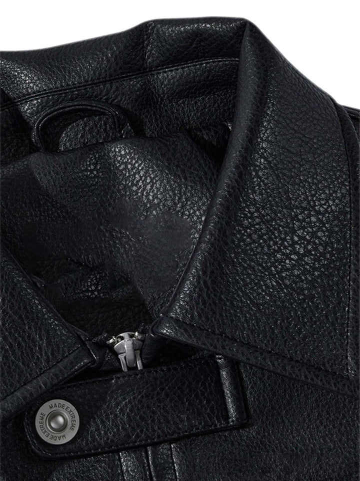 American Vintage Street PU Leather Jacket - 1821
