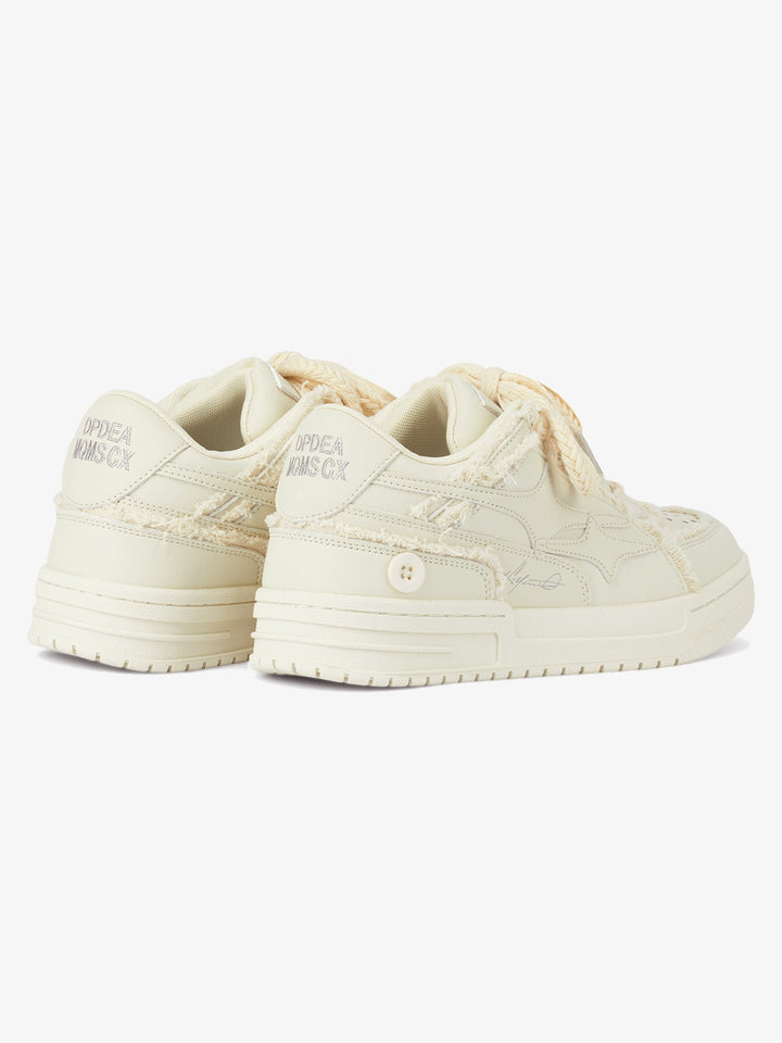 Casual White Board Shoes - 1466