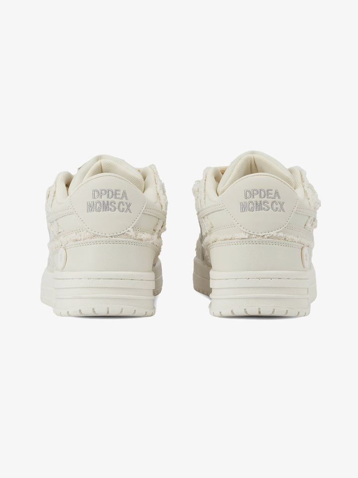 Casual White Board Shoes - 1466
