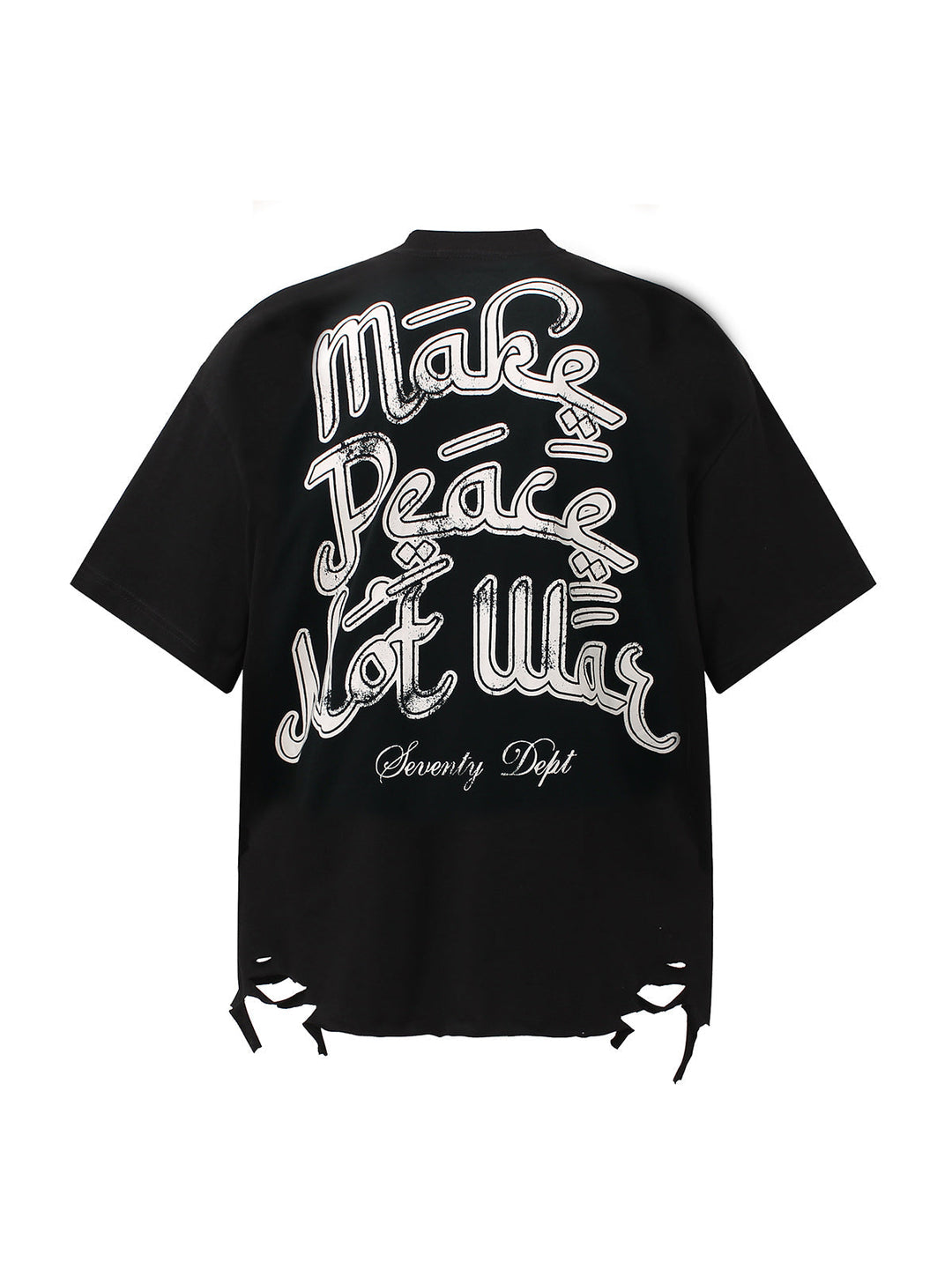 Graffiti Letters Devil Design Graphic T-Shirt
