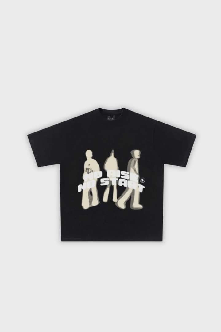 Graphic Tee 'No Rise No Start'