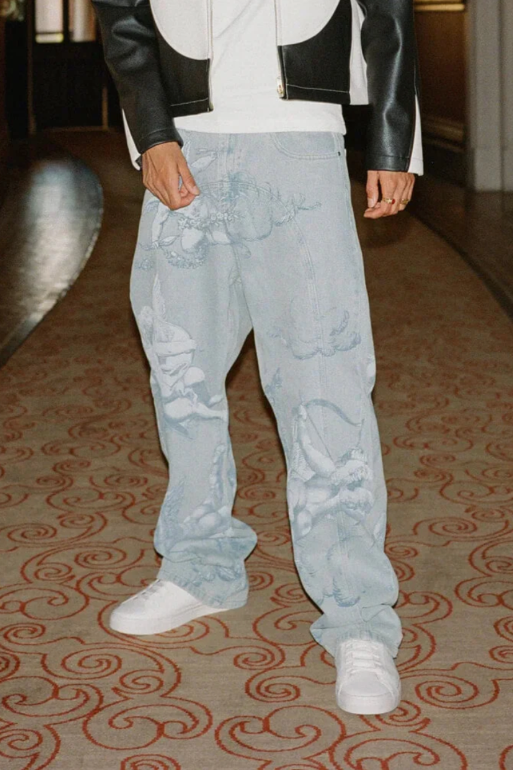 'Cupido' Washed Baggy Jeans