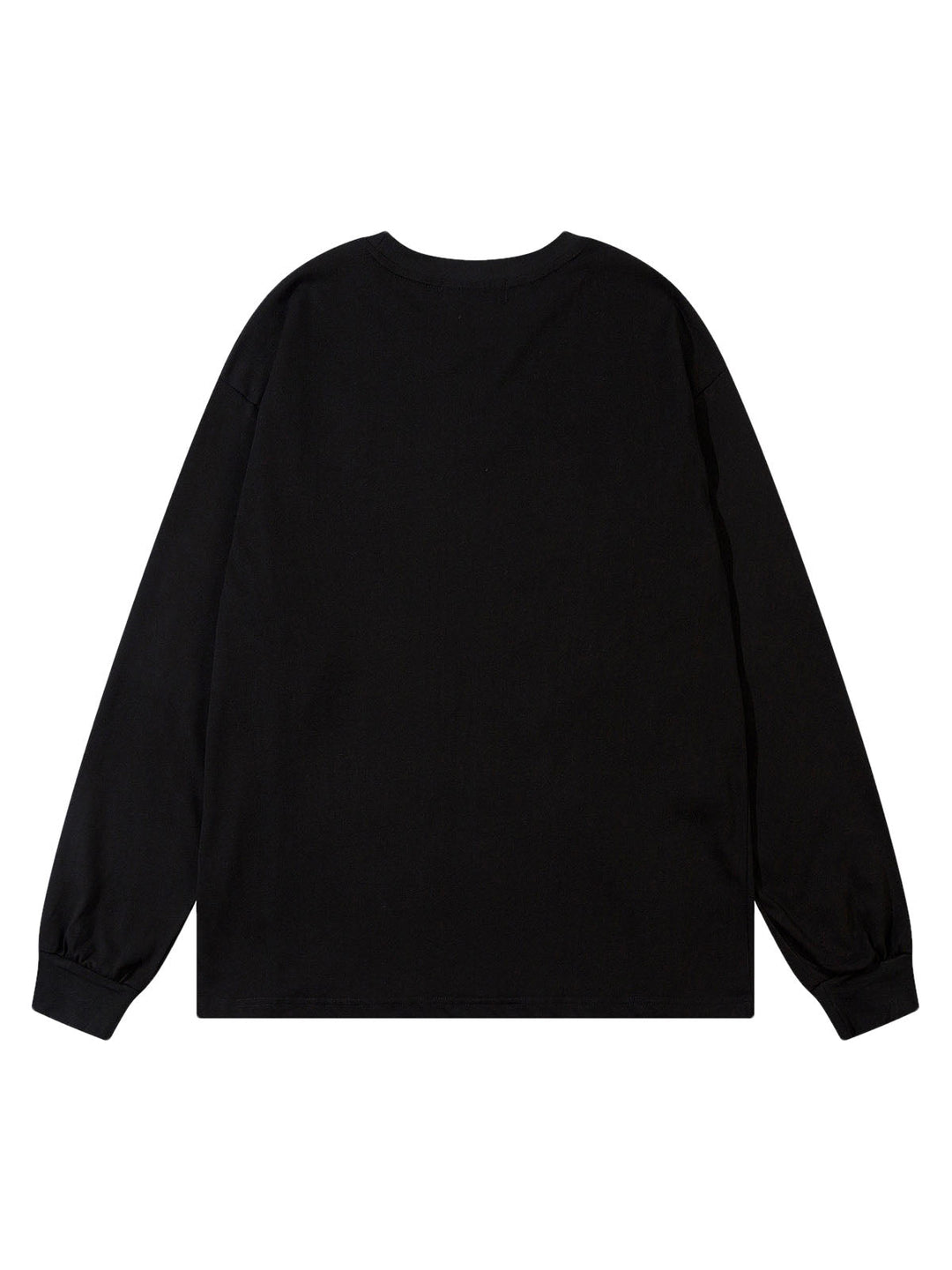 Star Necklace Cross Graphic Long Sleeve T-shirt