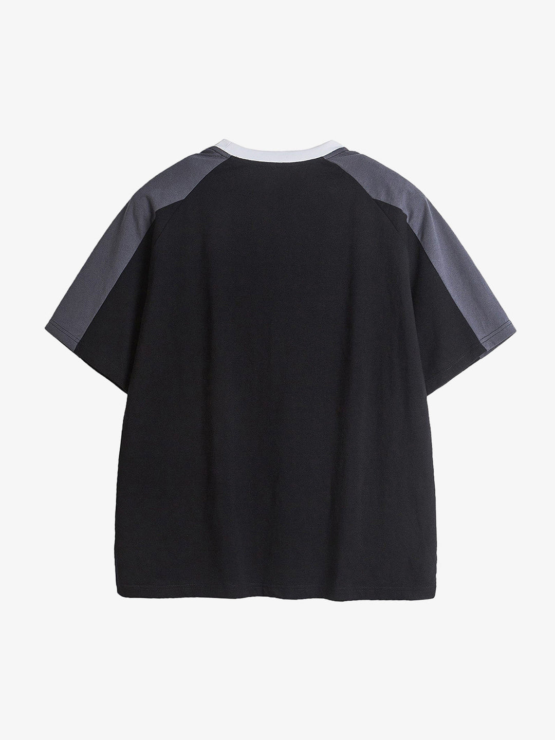 Thesupermade American Retro Patchwork Print T-shirt