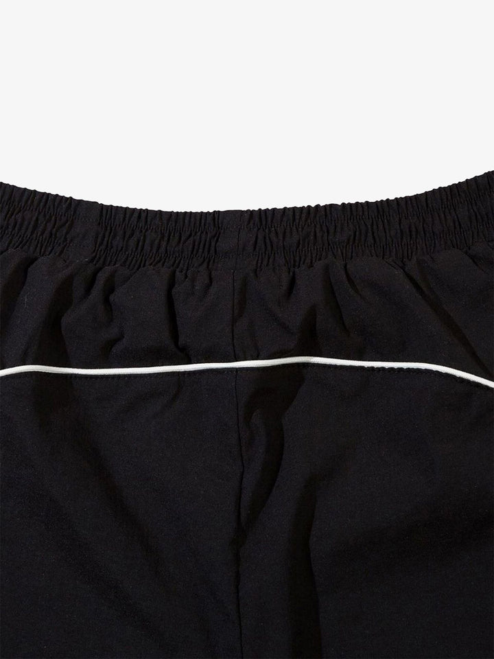 Thesupermade Retro Color Matching Casual Pants