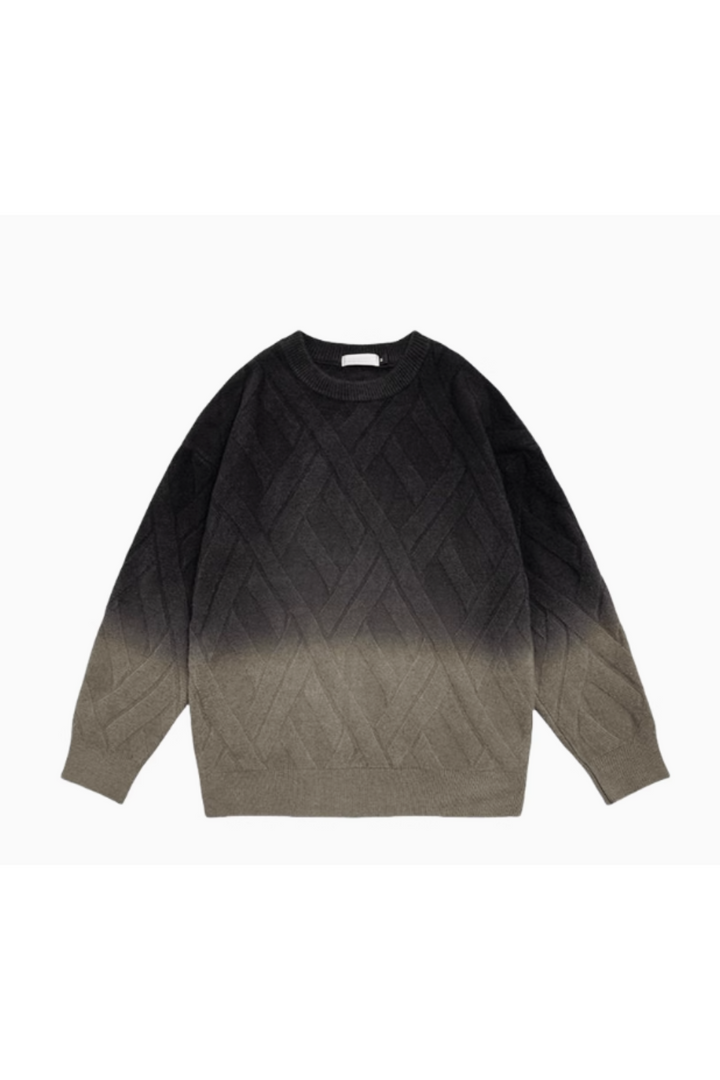 'Vero' Gradient Knit Streetwear Sweater