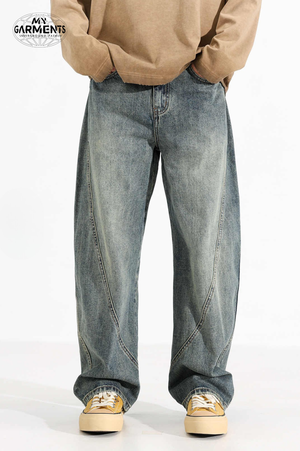 'Vibra' Baggy Jeans