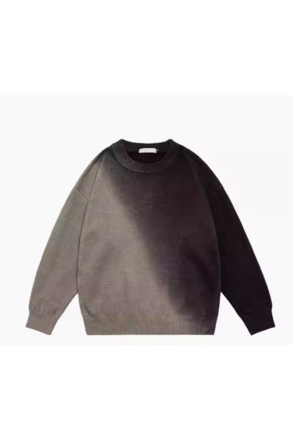 'Zephyr' Gradient Knit Crewneck Sweater