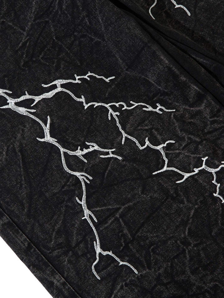 'Thunderstrike' High Street Hip-hop Jeans
