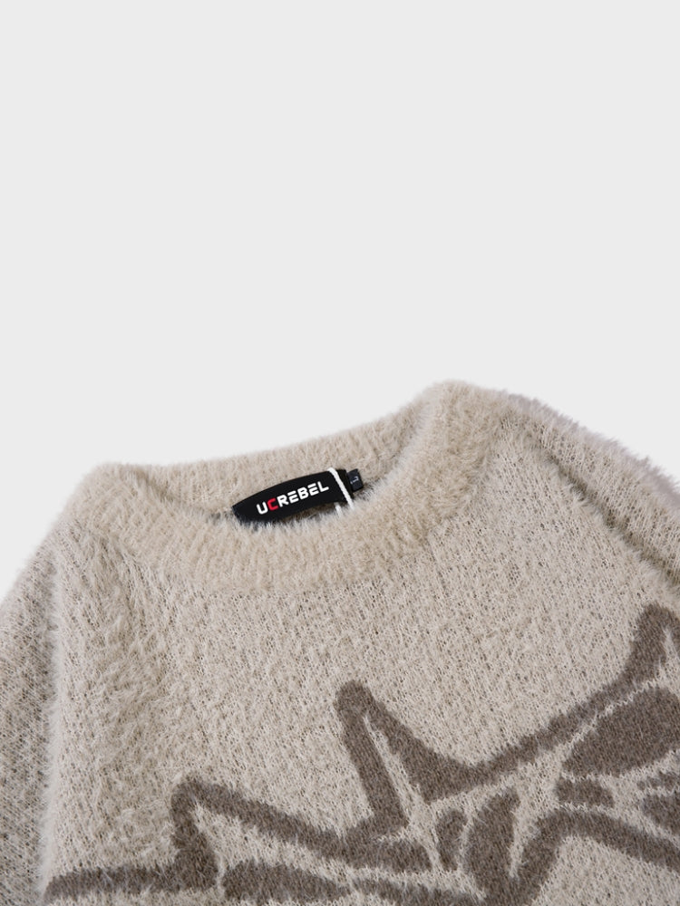'Tribal' Knitted Sweater - MyGarments